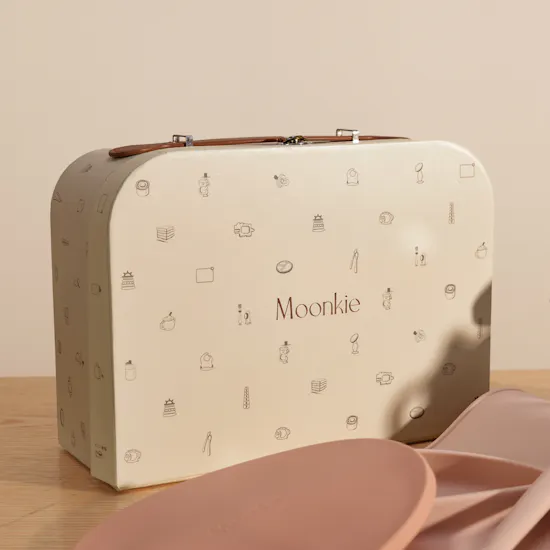 Moonkie First Bites Baby Luxe Box Gift Set