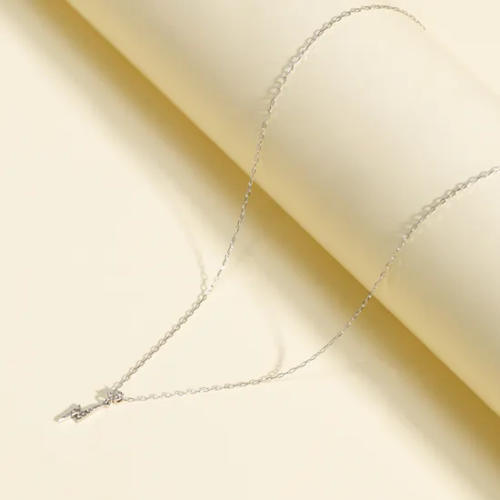 Izmirian Bolt Gold and Diamond Women's Necklace