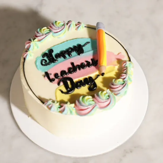Floward Happy Teacher's Day Chocolate Nutella Cake
