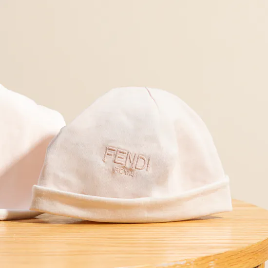 Fendi Pink Newborn Baby Girl Set