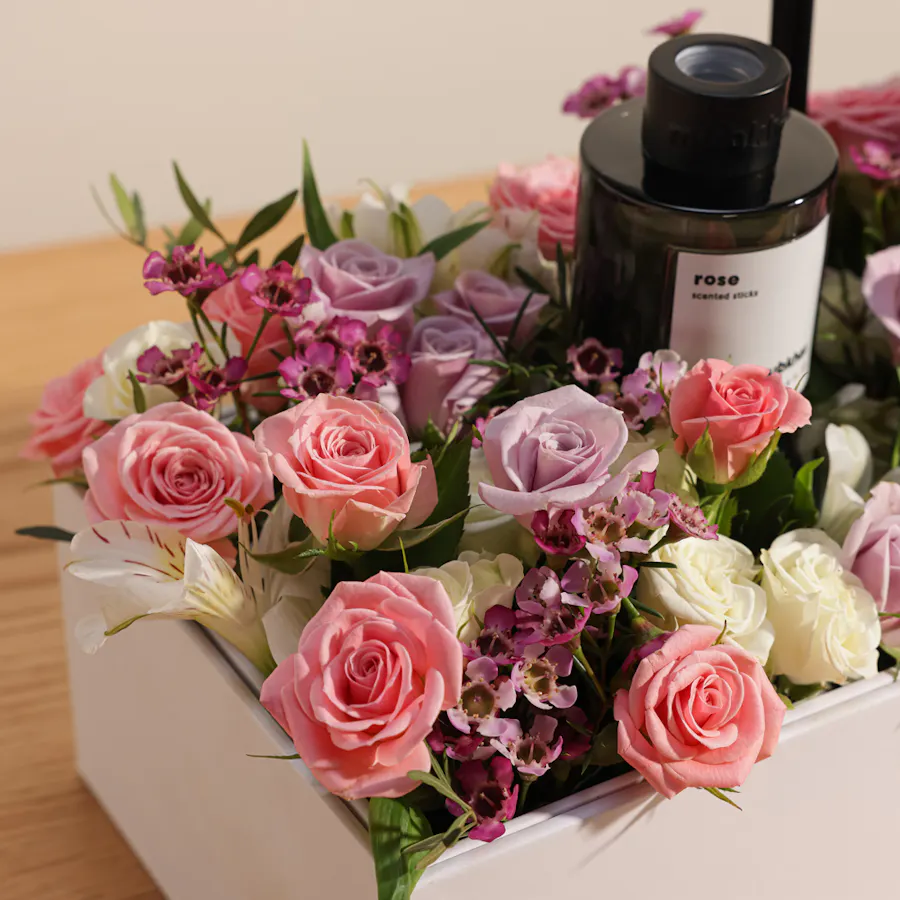 Mubkhar Rose and Violet Duo | Angelic Roses 3