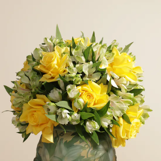 Pure Devotion Flowers Vase