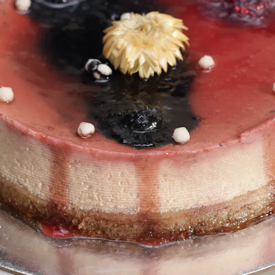 Huwaids Cheesecake Vimto Cheesecake
