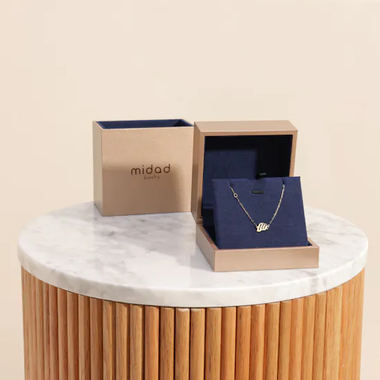 Midad Mooj Bracelet Letter Sheen