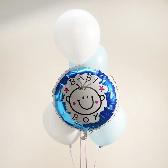 Floward Baby Boy Blue Balloon Set