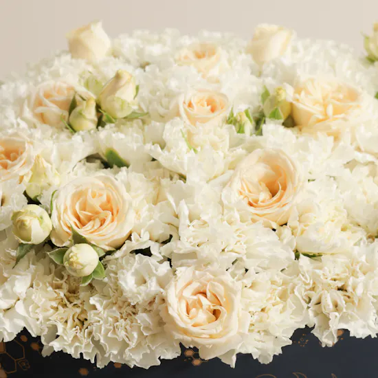 Golden Petal Flower Box