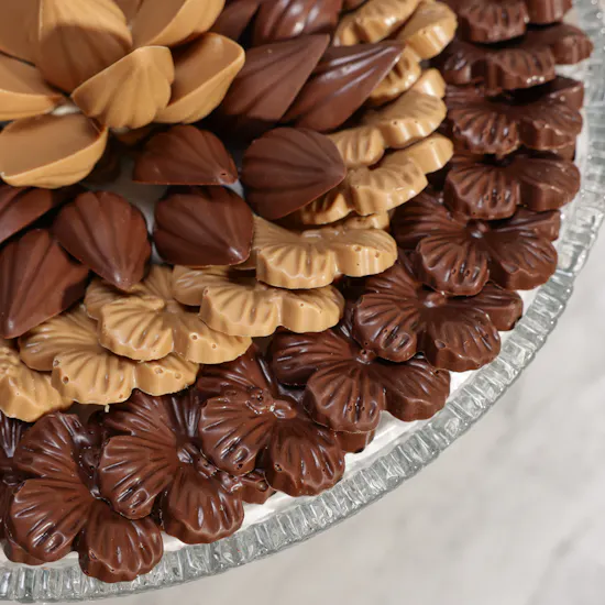 Revan Sweet Belgian Chocolates Crystal Tray