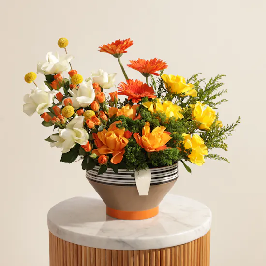 Bright Beginnings Flower Vase