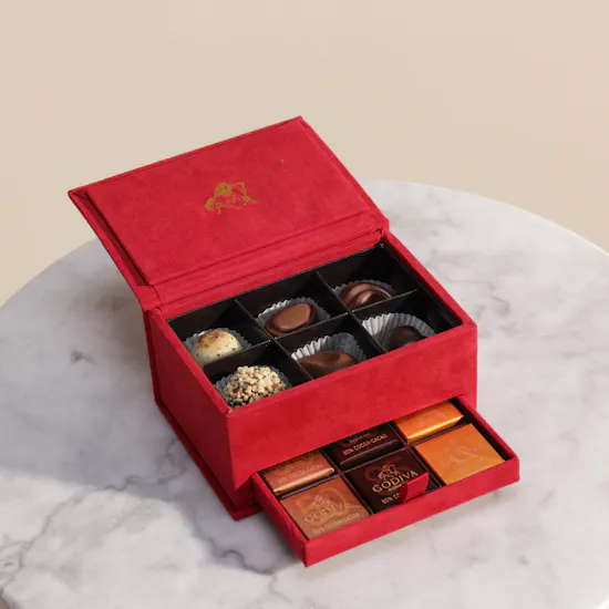 Godiva Mini Royal Chocolate Box | Red