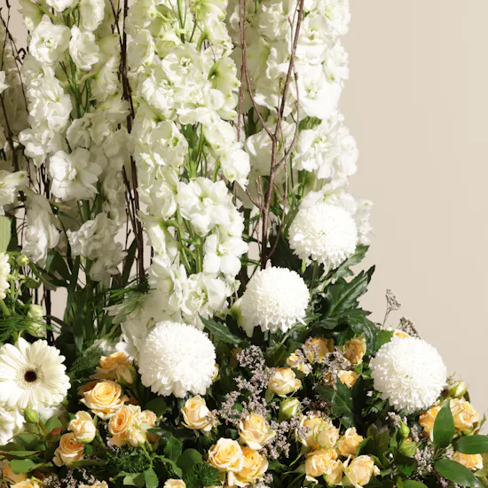 Soft Grace Flower Leather Tray