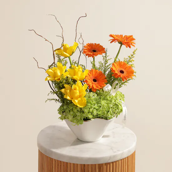 Sunny Grace Flower Vase