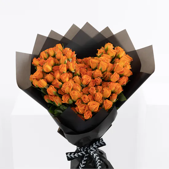 Orange Baby Roses