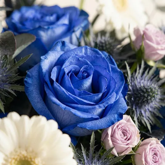 Shiny Birthday Flowers Vase
