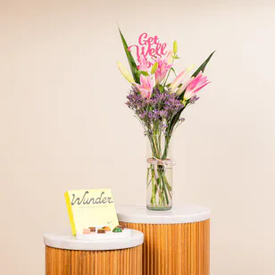 Wunder Chocolates | Get Well Soon Lilies Wunder Chocolates | Get Well Soon Lilies