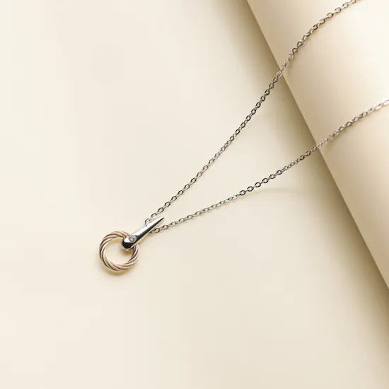 Charriol Infinity Zen Necklace