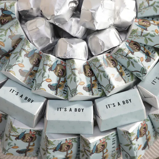 Anoosh It's A Boy Luxurious Chocolate Tray
