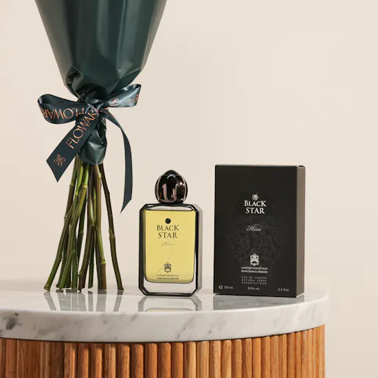 Abdul Samad Al Qurashi Black Star EDP Men Perfume | Beauty Flowers Bouquet
