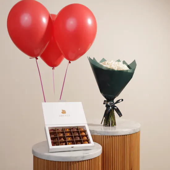 Abucci Classic Chocolate Box | Gorgeous Flowers