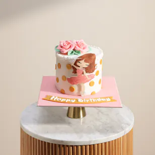 Floward Happy Birthday Princess Cake