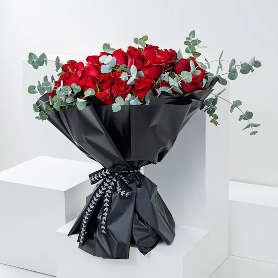 50 Red Roses Bouquet