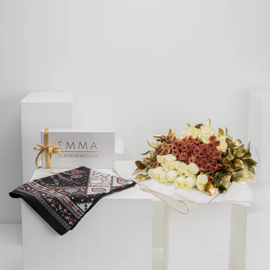 Emma Mystic Woods Scarf | Crown Bouquet