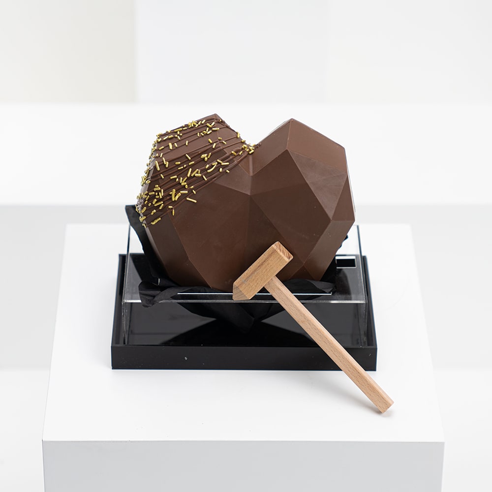NJD 3D Heart Chocolate | 700 g