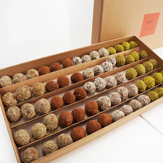 More Medium Vegan Truffle Box | Rose Bouquet
