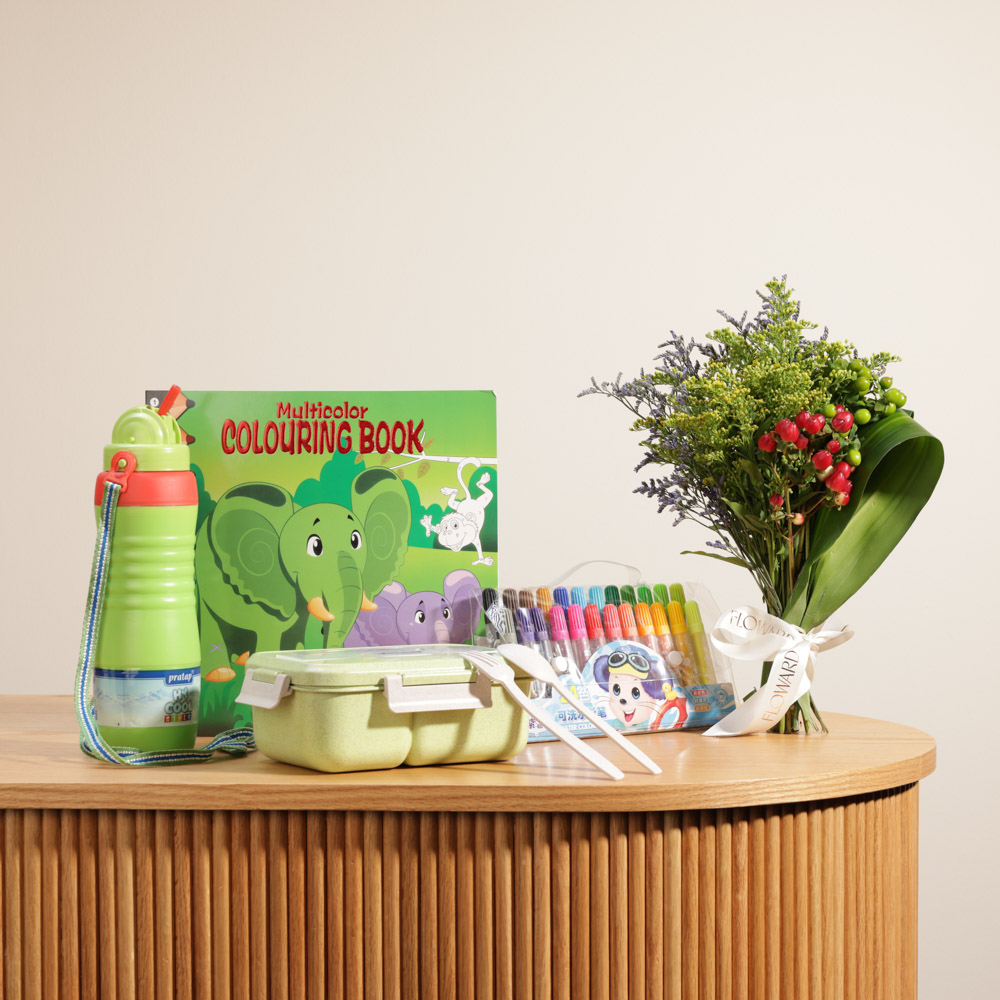 Back to School Boy's Gift Set | Flower Bouquet