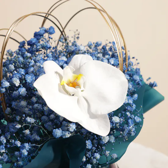 Midnight Sky Flowers Vase