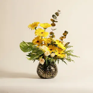 Moonlit Charm Flowers Vase
