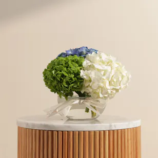 Refreshing Hydrangea Vase