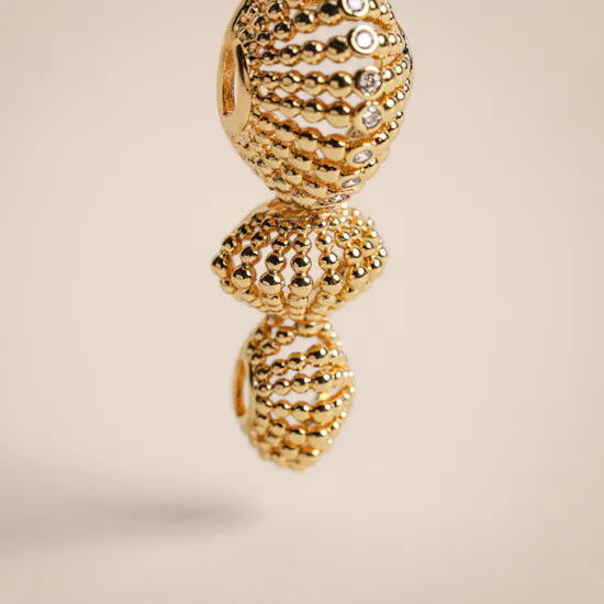 Lynyer Ravi Nova Drop Gold-plated Women's Earrings