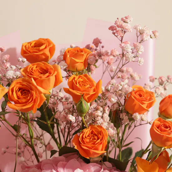 The Gentle Glow Flower Bouquet