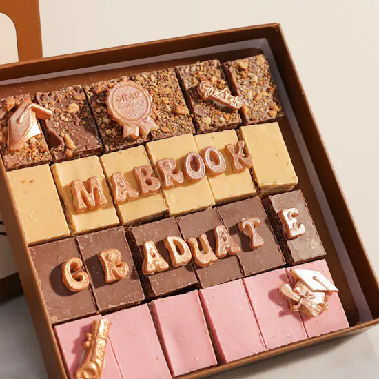 J's Bakery Graduation Love Bites Box | 24 Pieces