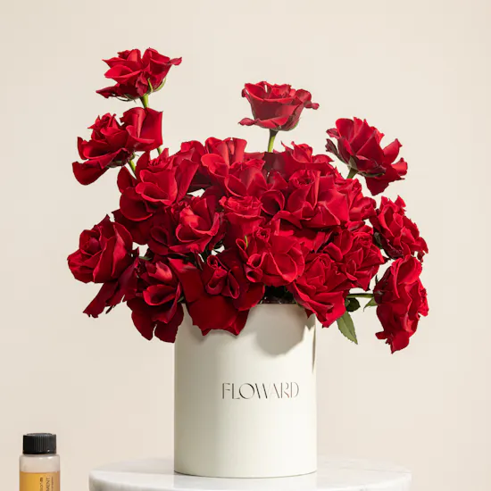 Maison M M.IV.J Black Portable Diffuser | Shimmering Flowers