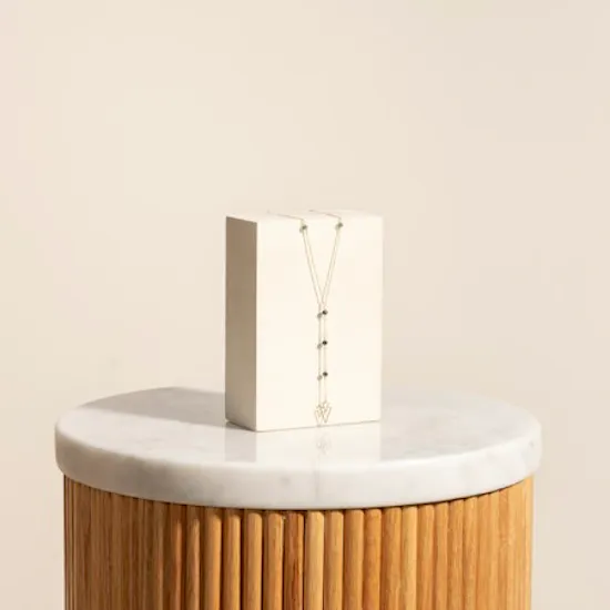 Siran by Iram Geometric Gold Chain Necklace