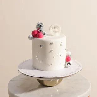 December Cake Disco Birthday Customized Name Cake December Cake Disco Birthday Customized Name Cake