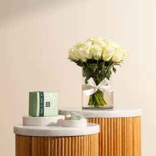 Patchi Chocolate Box | Elegant Flowers Vase