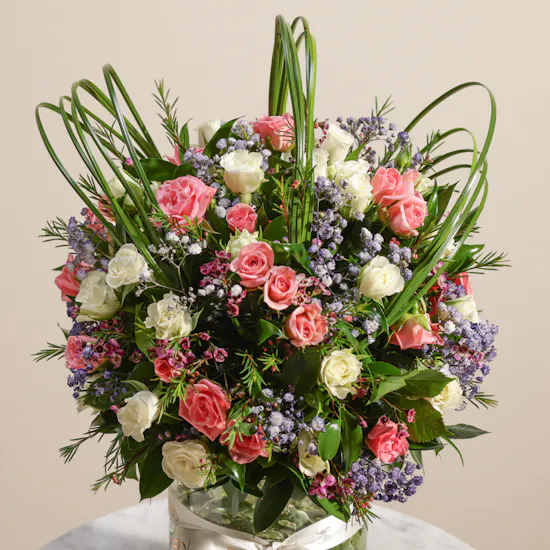 Delicate Roses Vase