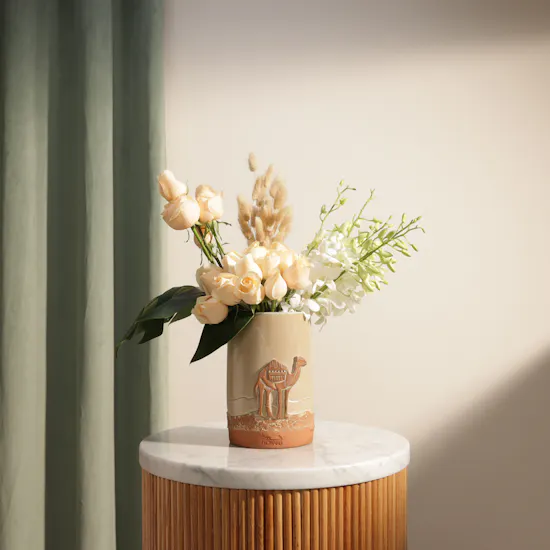 Radiant Grace Keramos Vase