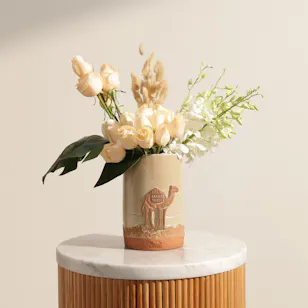 Radiant Grace Keramos Vase