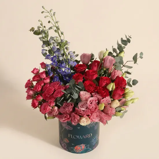Colorful Flower Box | 30 Flowers