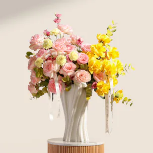 Luminous Garden Flower Vase