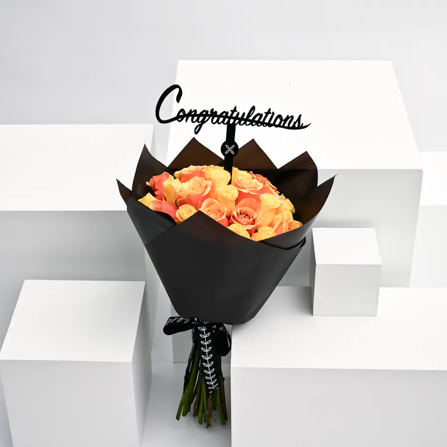 sunshine graduation bouquet 746 1