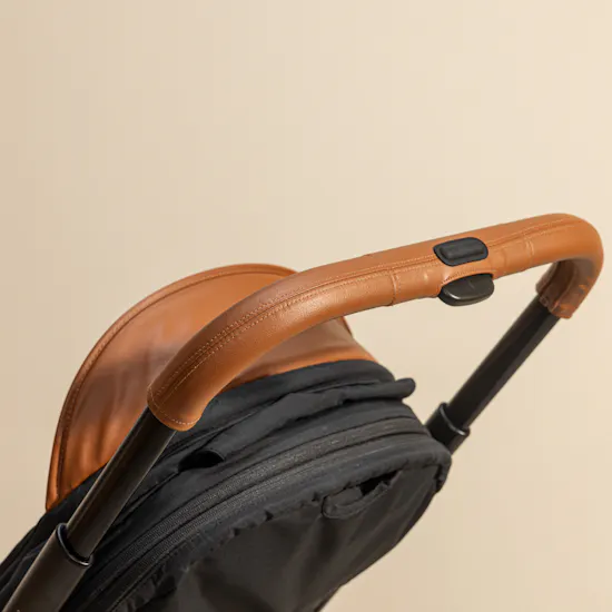 Hedeya Mima Zigi Black and Camel Stroller