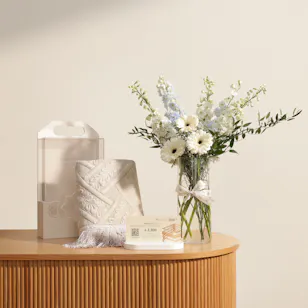 Nusuk Umrah Services Gift Voucher | Floward Prayer Mat and Pure Flower Nusuk Umrah Services Gift Voucher | Floward Prayer Mat and Pure Flower