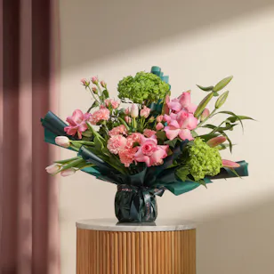 Moonlit Pretty Flowers Bouquet by September Studio