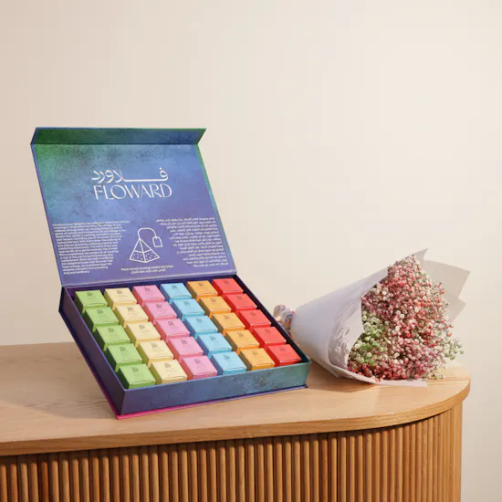 Feel Good Tea Enigma Box | Flower Bouquet