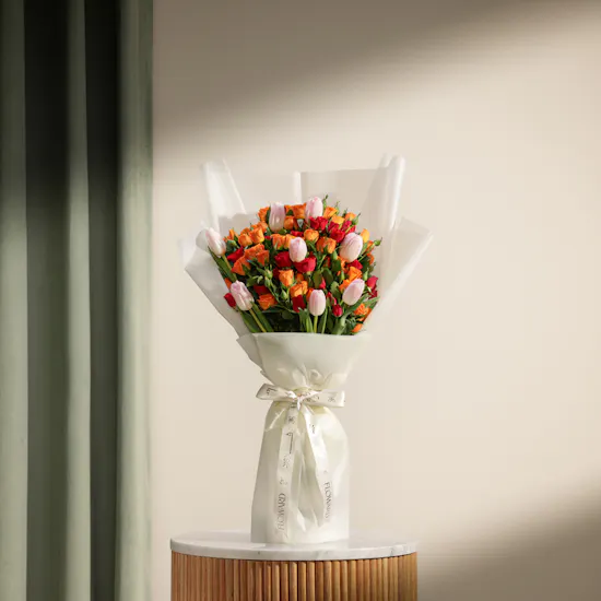 Blossoms of Joy and Light Bouquet