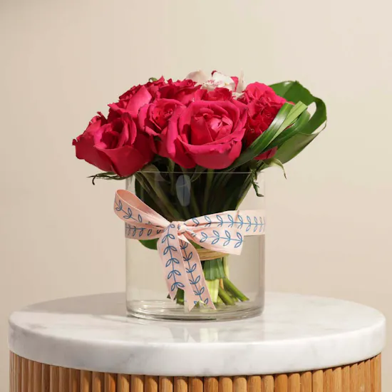 Unique Beauty | Cylinder Vase